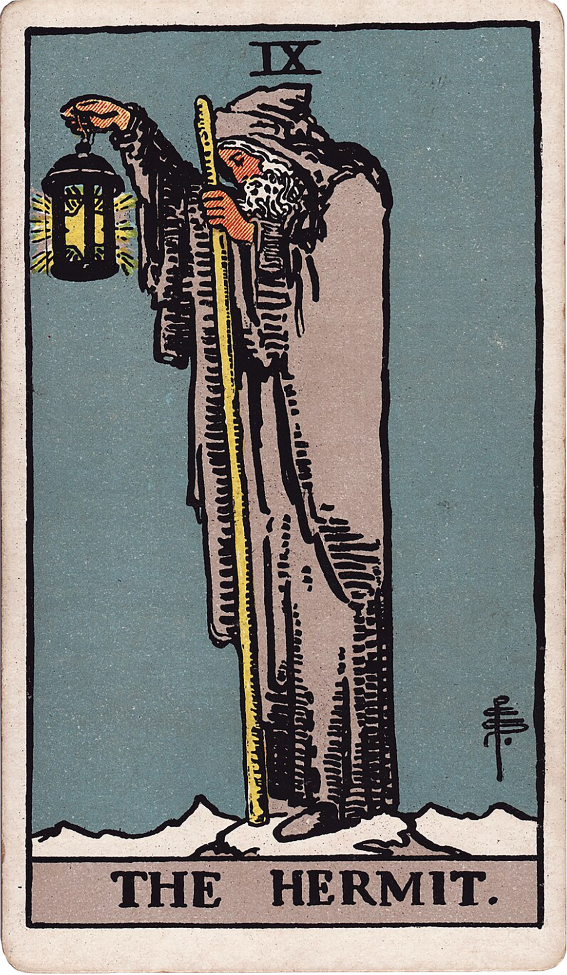 The Hermit Tarot card